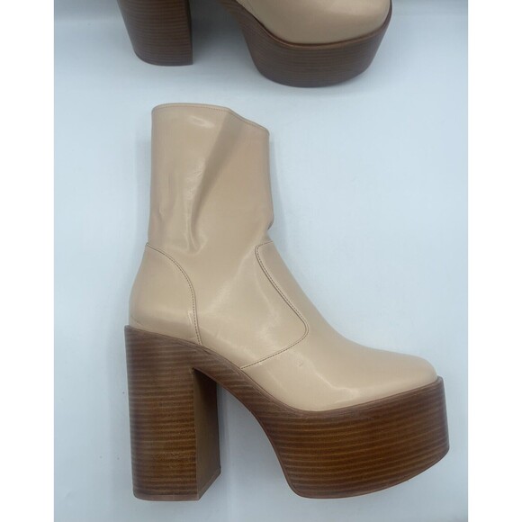 Jeffrey Campbell Mexique2 Platform Boots - Nude - US9.5 NWOB - Picture 4 of 16